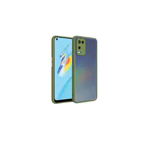 Oppo-A54-5G-Smoke-Silicone-Matte-Back-Cover